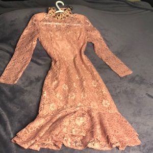Sexy and elegant lace dress.